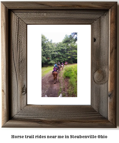 horse trail rides near me in Steubenville, Ohio